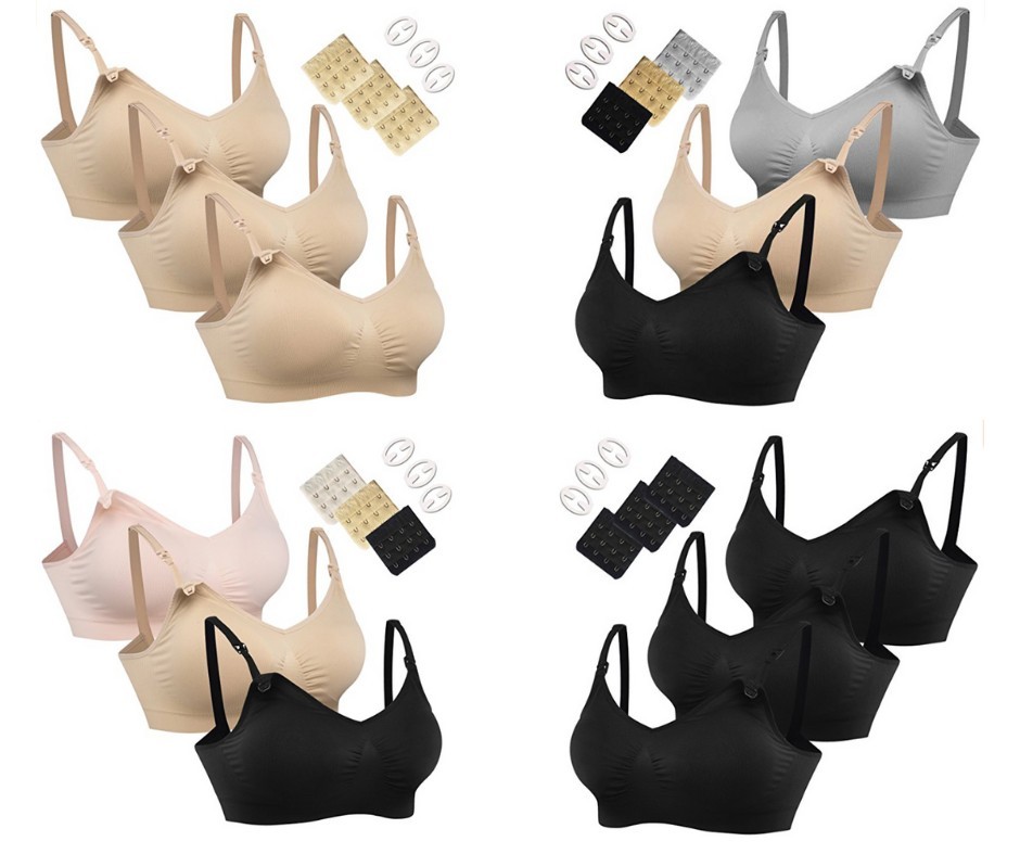 3 Pack nursing bras